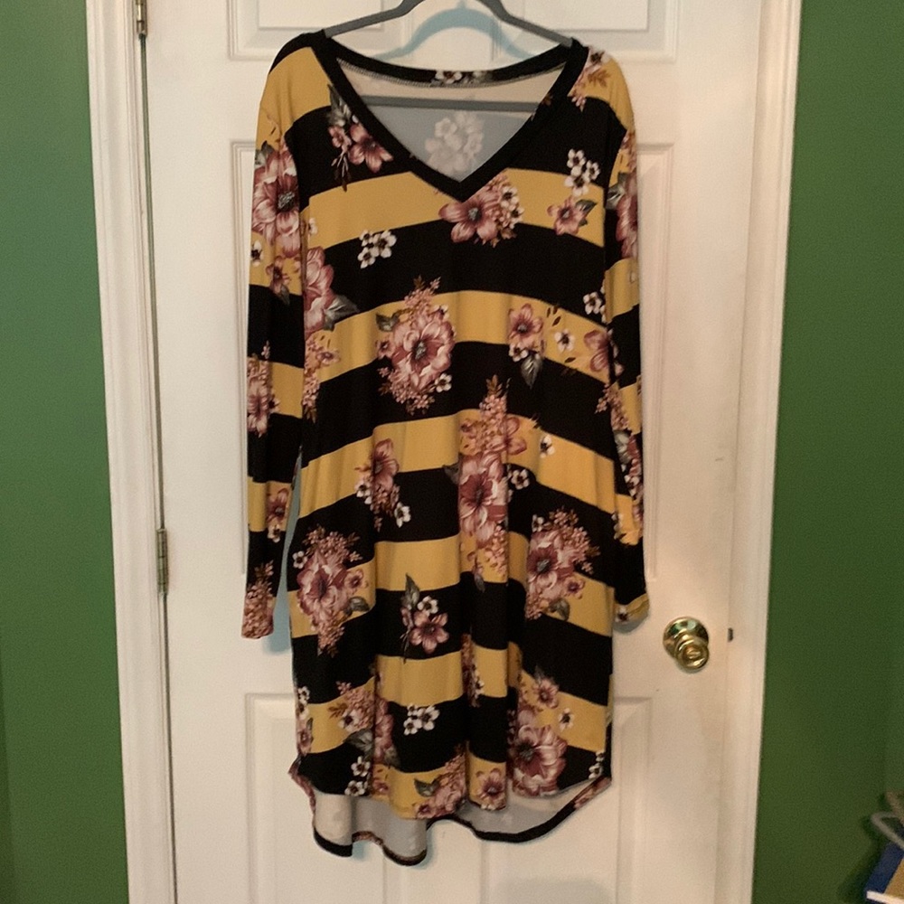 Fun dress. Purchased at a local boutique.